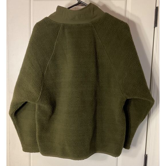 Pretty Garden Green Fleece 2 Zipper Pockets Winter Ski Jacket S NWT - Picture 4 of 6